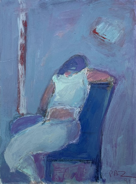 Sitting woman, 1991