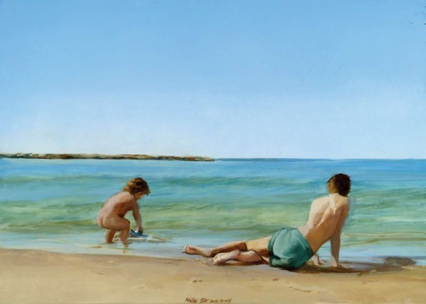 Children at the Beach, 2012