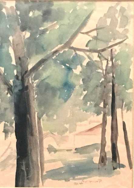 Trees in a Landscape, 1937