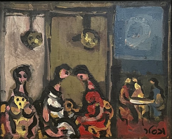 Women in a cafe,