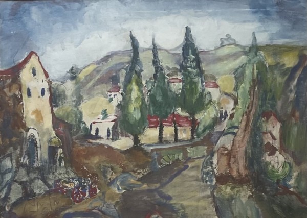 View in the Galilee, 1945